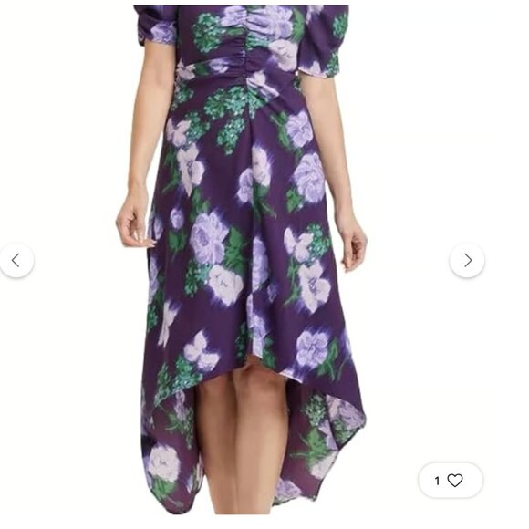 A New Day Women's Crepe Short Sleeve Midi Dress Size M NEW WITH TAG! - Picture 2 of 11